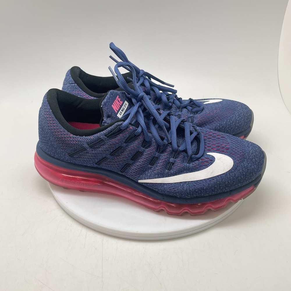 Nike Sneakers Womens 10 Air Max 2016 806772-502 Blue Athletic Running Shoes